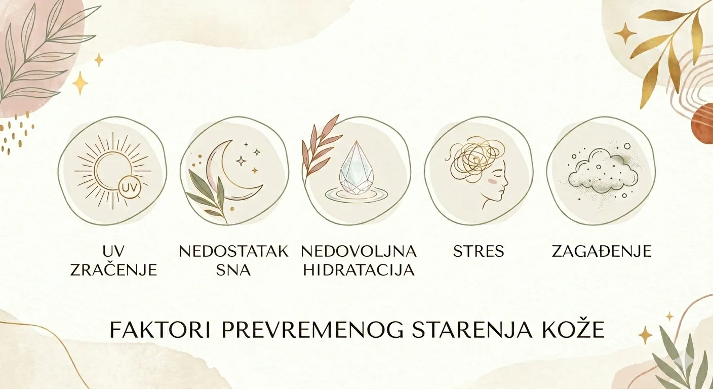 Faktori koji utiču na starenje kože