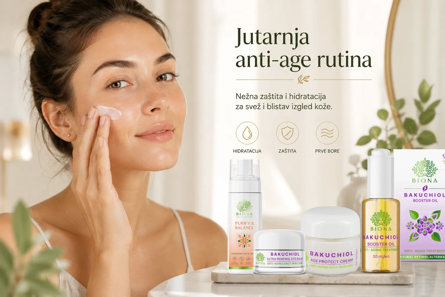 Anti-age nega za prve fine linije i bore