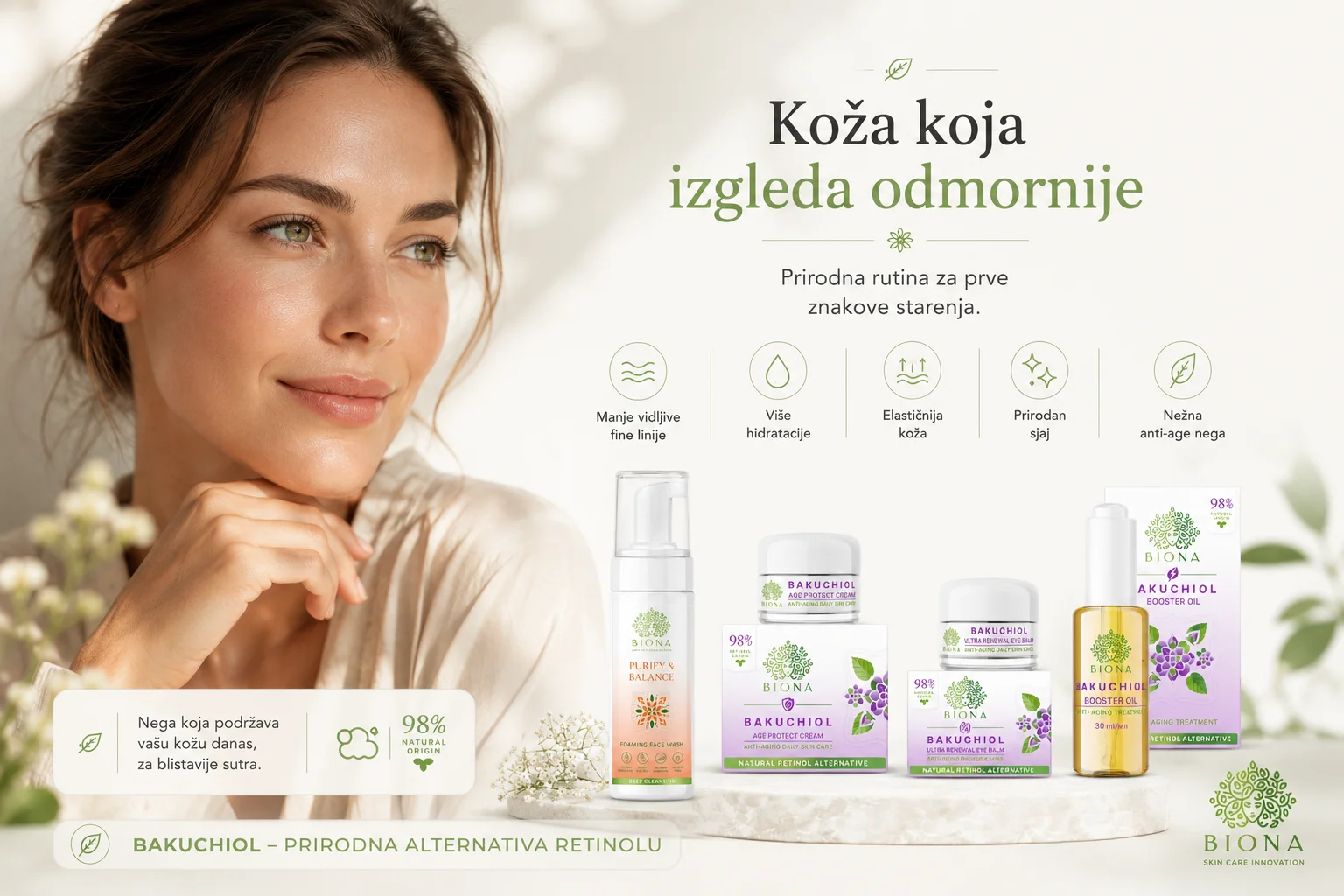 Koža koja izgleda odmornije