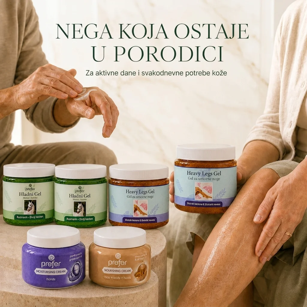 Prefer paket gelova i krema za svakodnevnu porodičnu negu