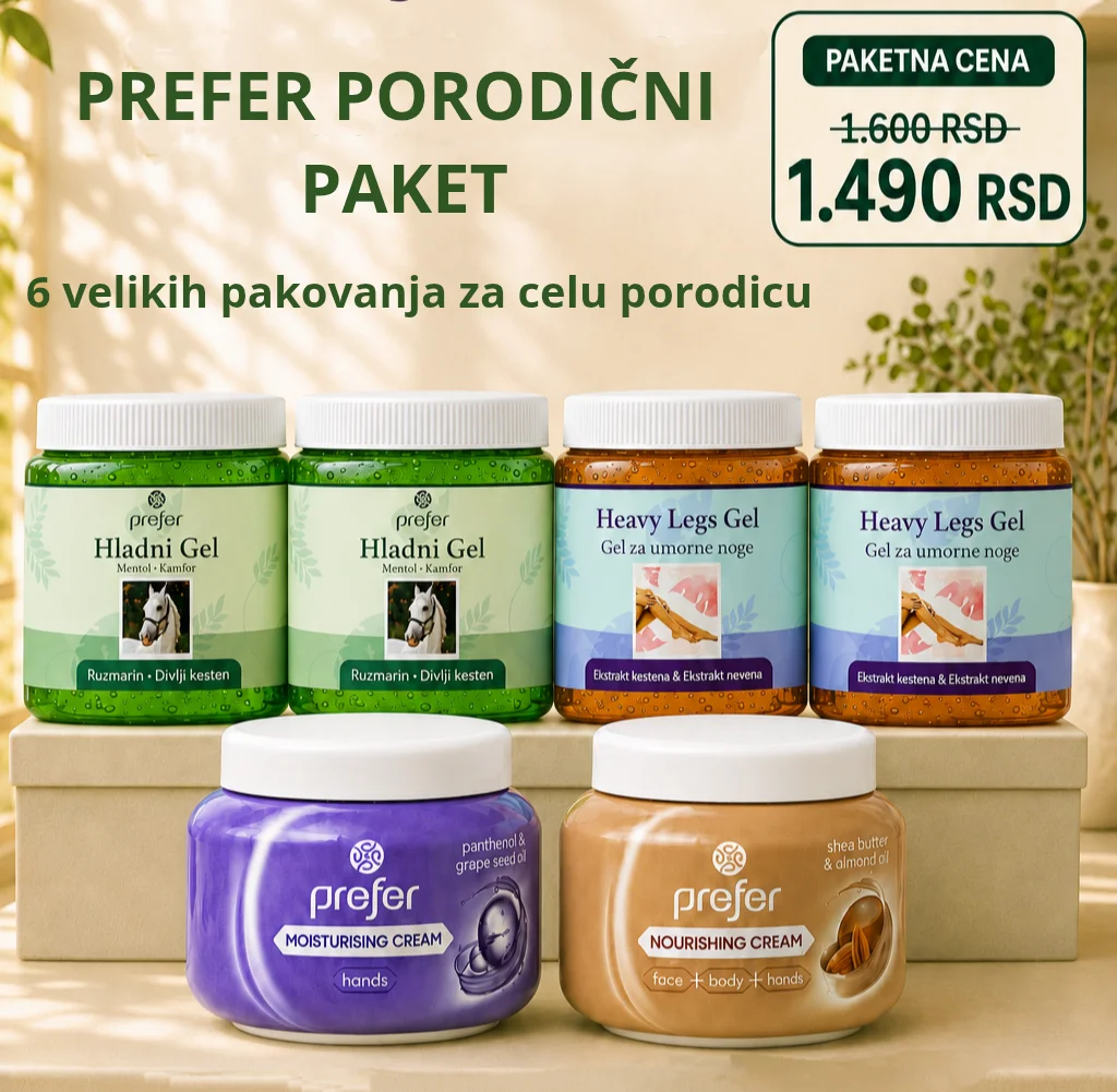 Prefer porodični paket po paketnoj ceni sa šest proizvoda